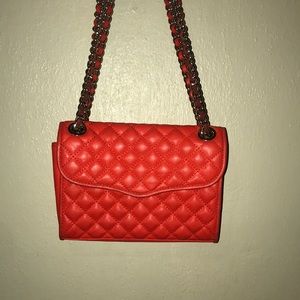 Rebecca Minkoff vibrant orange/coral crossbody